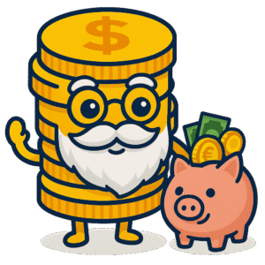 Spara smartast maskot är gammal och har pensionssparande